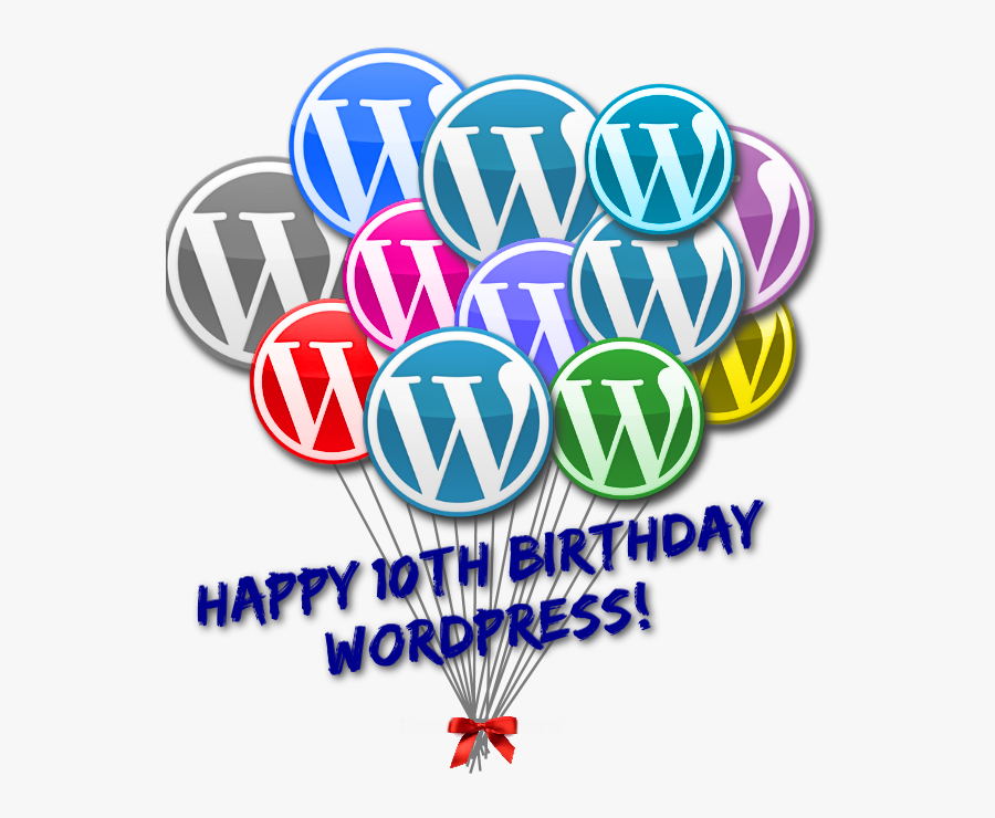 Happy Birthday, Wordpress « Lorelle On Wordpress - Wordpress Icon, Transparent Clipart
