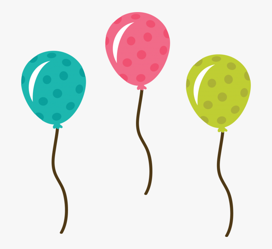 Transparent Happy Birthday Balloons Clipart - Balloon Clipart, Transparent Clipart