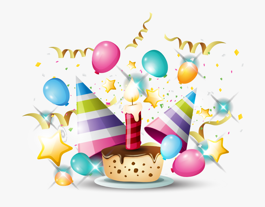 Clipart Png Happy 1st Birthday, Transparent Clipart