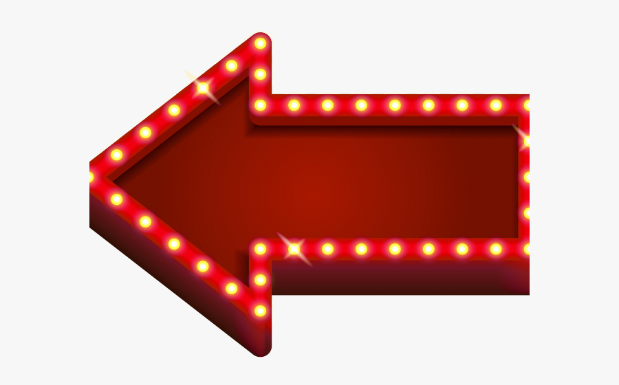 Red Arrow With Lights Png , Free Transparent Clipart ClipartKey