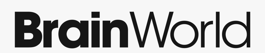 Brain World Magazine Logo, Transparent Clipart