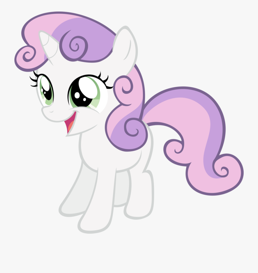Transparent Pony Png - My Little Pony Sweetie Belle, Transparent Clipart