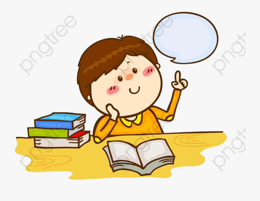 Transparent The Thinker Clipart - Kid Thinking Clipart, Transparent Clipart