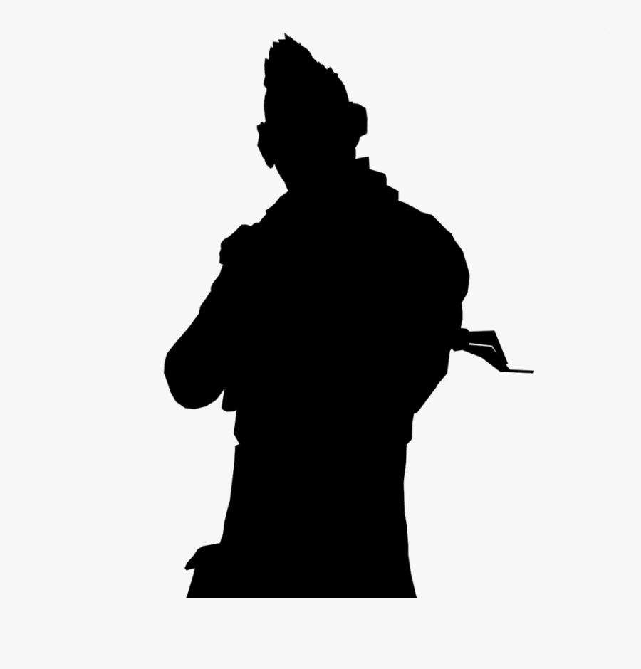 The Thinker Silhouette Thought Photograph Image - Silueta Arbitro De Futbol, Transparent Clipart