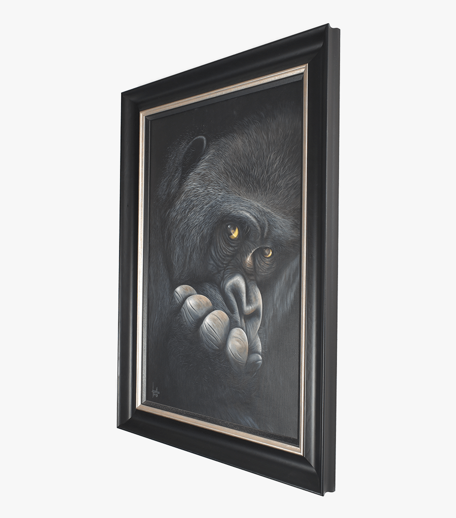 Transparent The Thinker Png - Picture Frame, Transparent Clipart