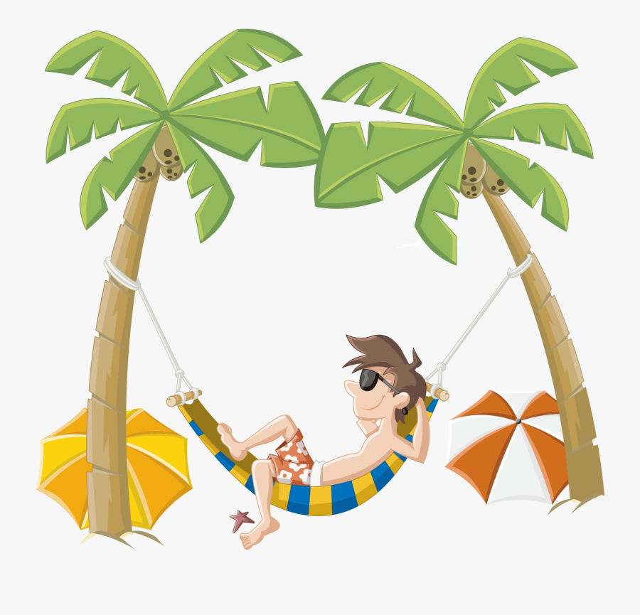 Transparent Beach Cartoon, Transparent Clipart