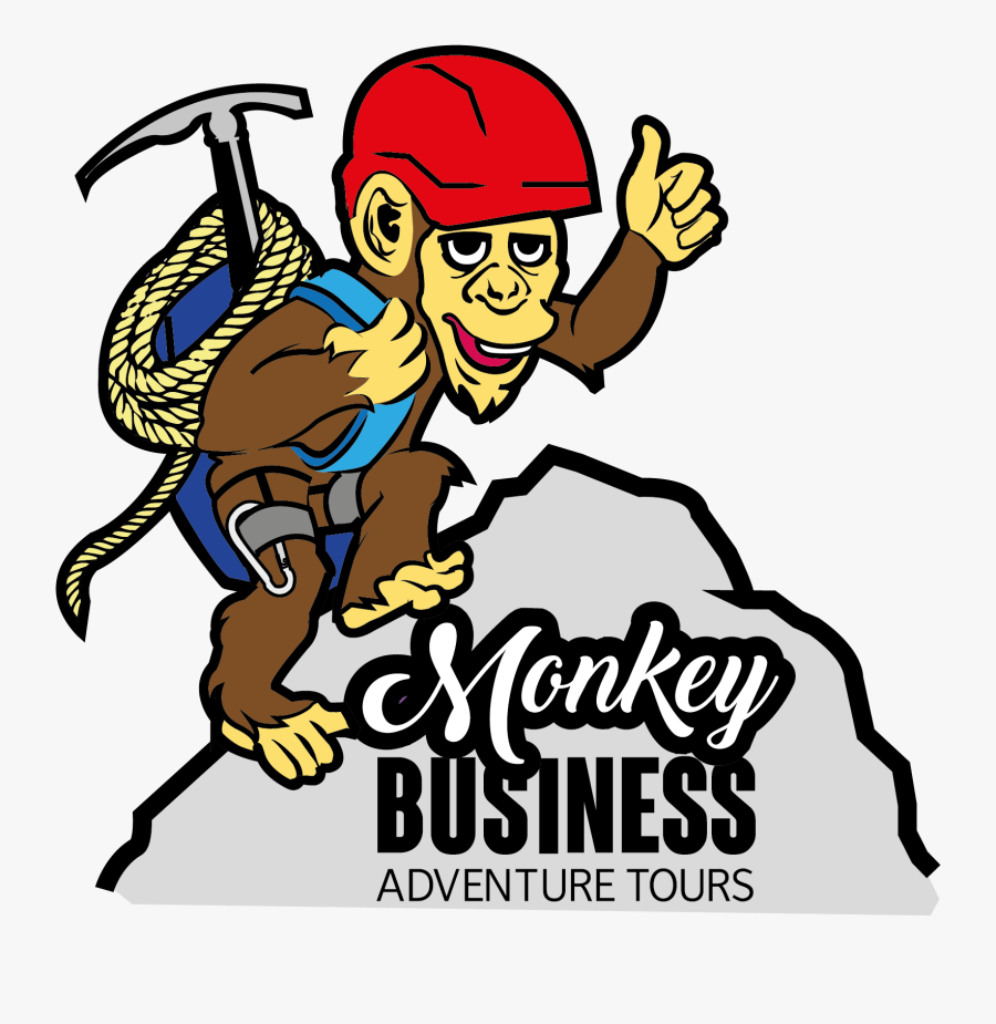 Monkey Business Tours - Cartoon, Transparent Clipart