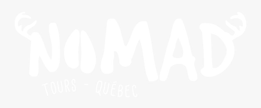 Nomad Tours Quebec White Logo - Tout Un Fromage Arlon, Transparent Clipart