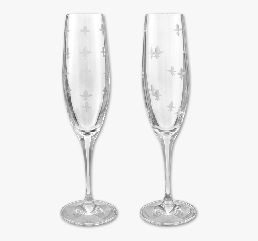 Champagne Transparent Crystal - Mignon Faget Champagne Flutes, Transparent Clipart