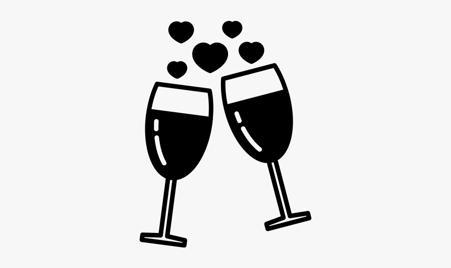 Champagne Rubber Stamp"
 Class="lazyload Lazyload Mirage - 2 Wine Glass Icon, Transparent Clipart