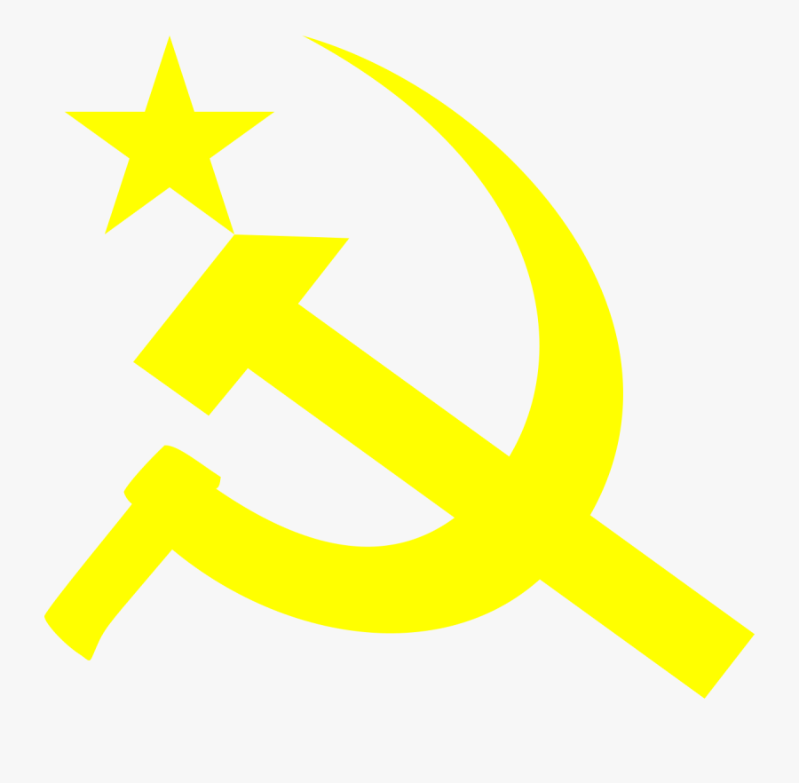 Hammer And Sickle And Star - Hammer And Sickle And Star Png, Transparent Clipart