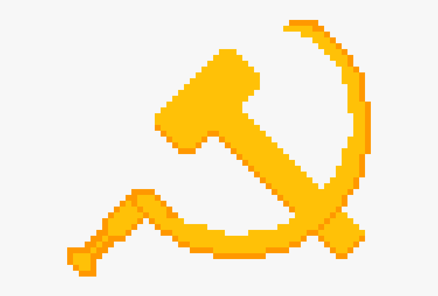 Hammer And Sickle Calligraphy - Twisted Fate Pixel Art, Transparent Clipart
