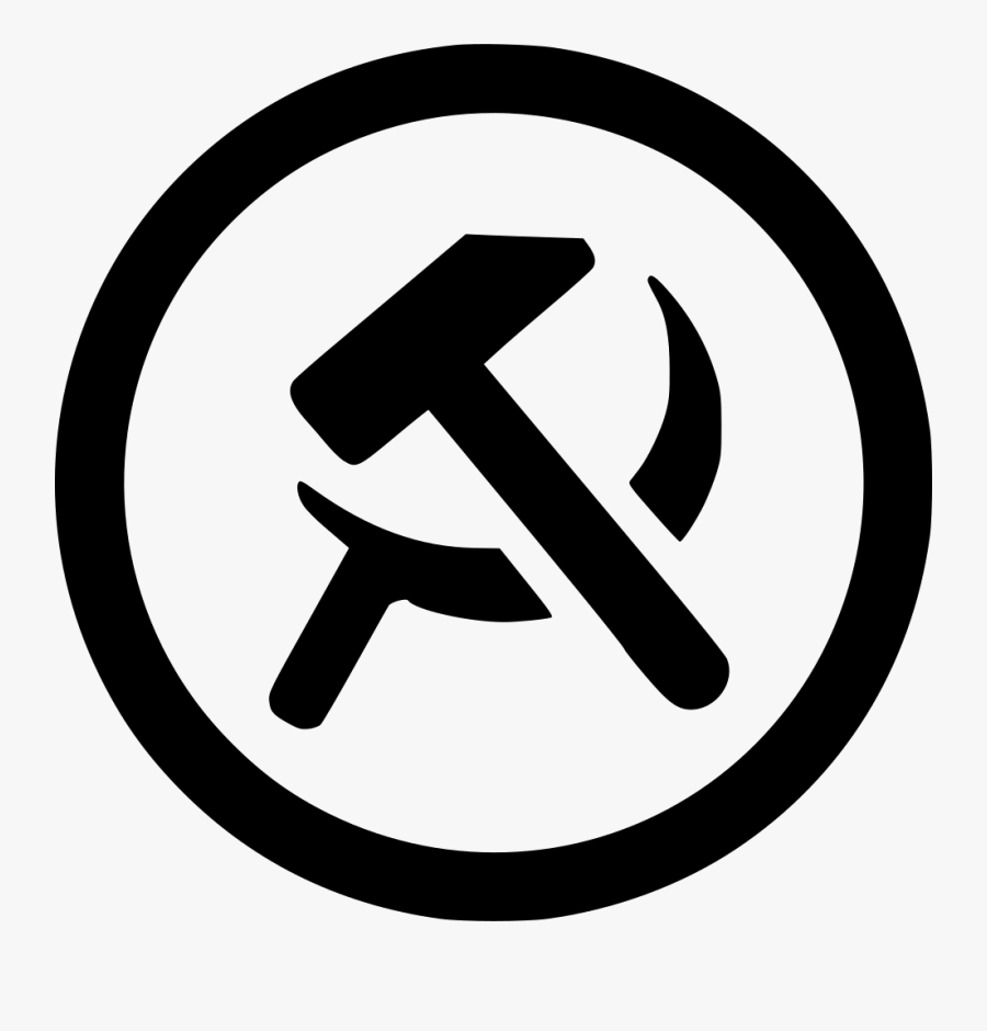 Hammer And Sickle Png - 2 Number In Circle, Transparent Clipart