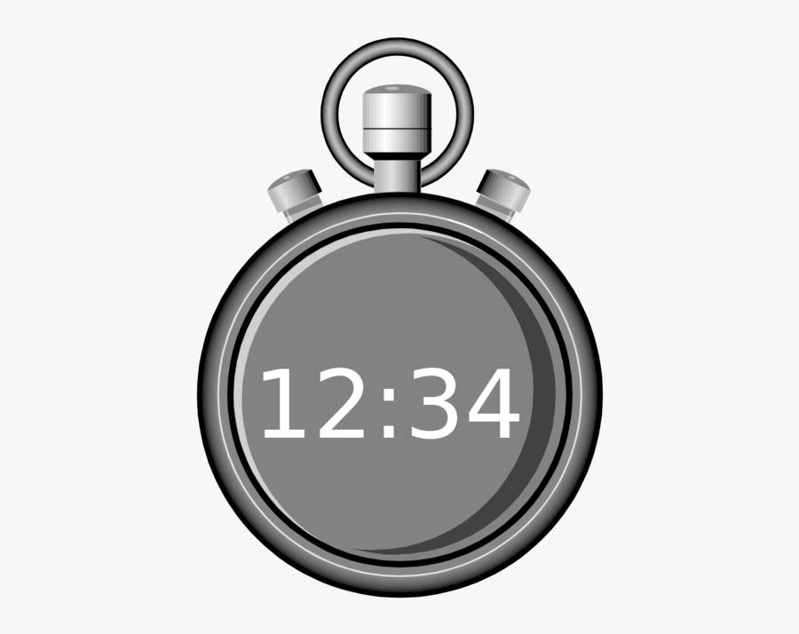 Metal,watch,stopwatch - Timer, Transparent Clipart