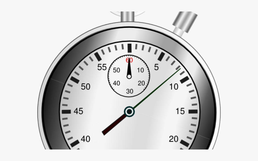 Stopwatch Cliparts - Stopwatch Cartoon No Background, Transparent Clipart