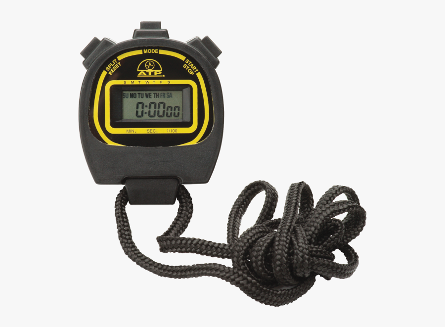 Atp Economy Digital Stop Watch - Atp Stopwatch, Transparent Clipart