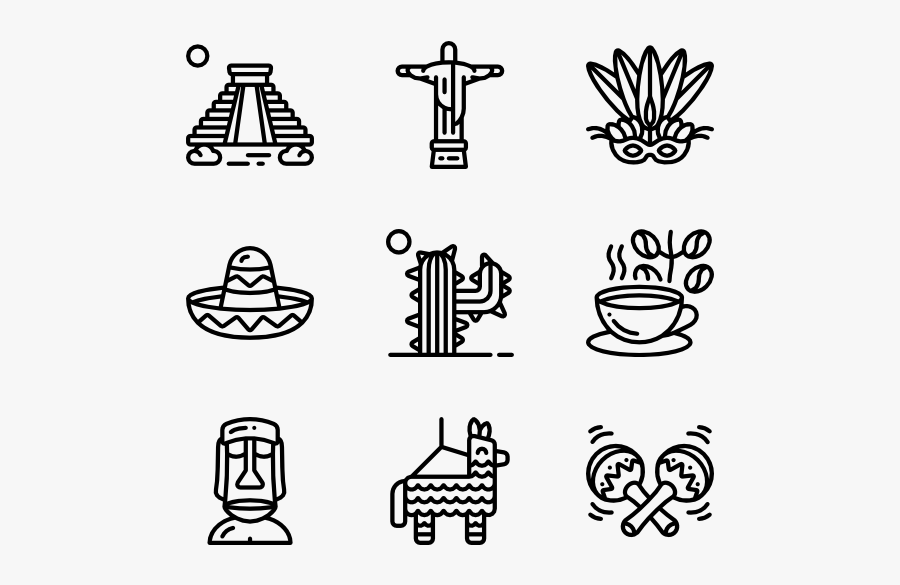 South America - Logo Cook Kitchen, Transparent Clipart