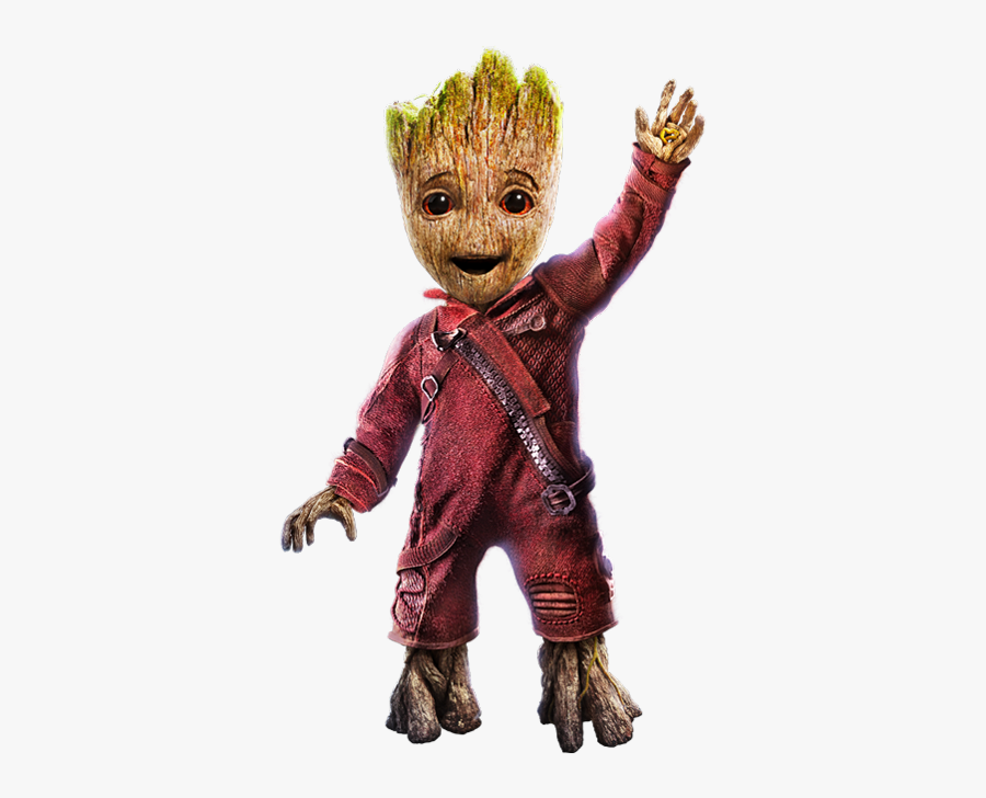 Tube Babygroot Freetoedit - Baby Groot Transparent Png, Transparent Clipart