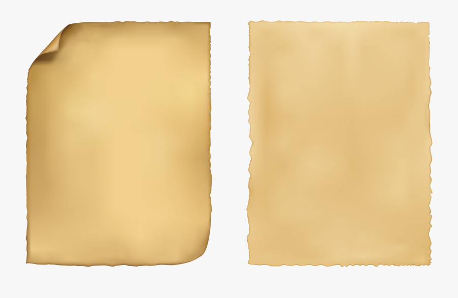 Kraft Paper Parchment - Transparent Background Old Papers Png, Transparent Clipart