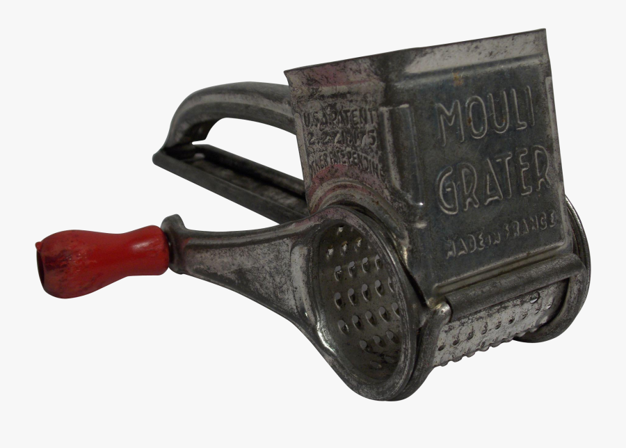 Vintage Made In France Mouli Cheese Grater 1940"s - Antique, Transparent Clipart