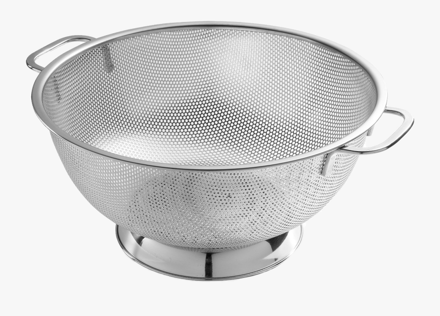 Stainless Steel Rice Strainer, Transparent Clipart
