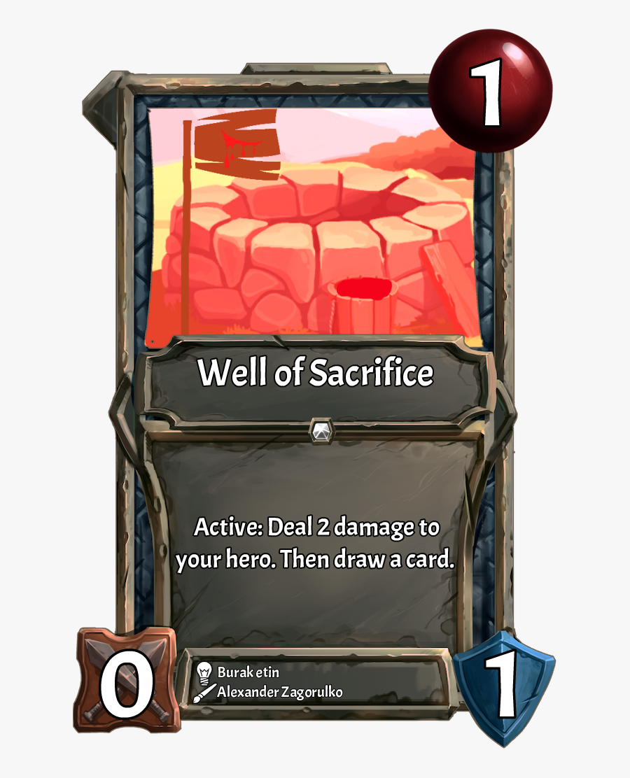 [card] Well Of Sacrifice - Portable Network Graphics, Transparent Clipart