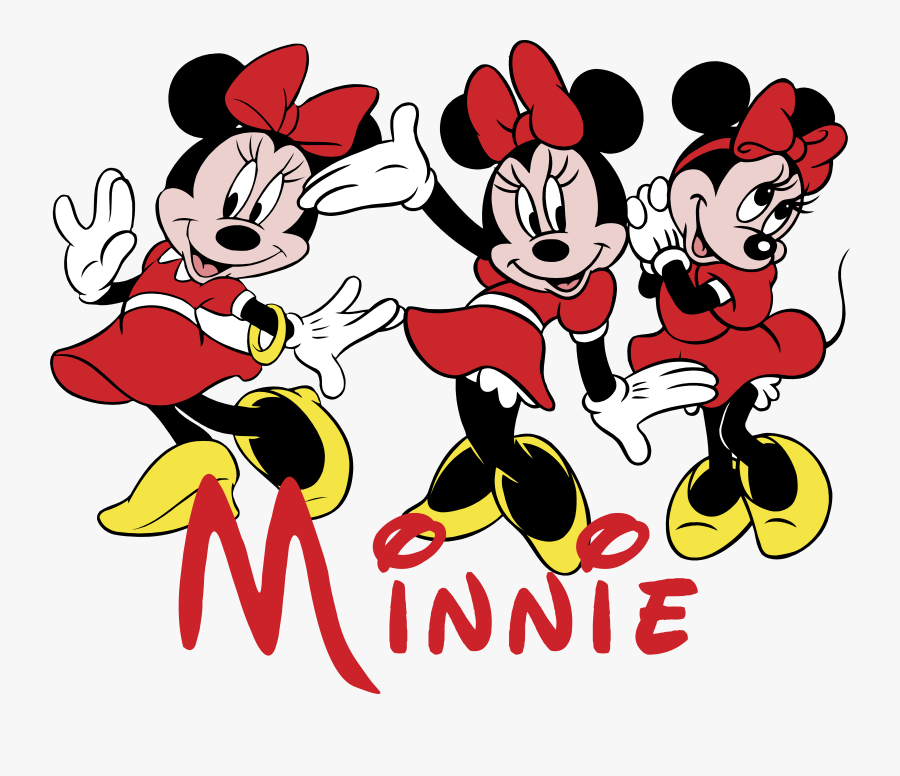 Minnie Logo, Transparent Clipart