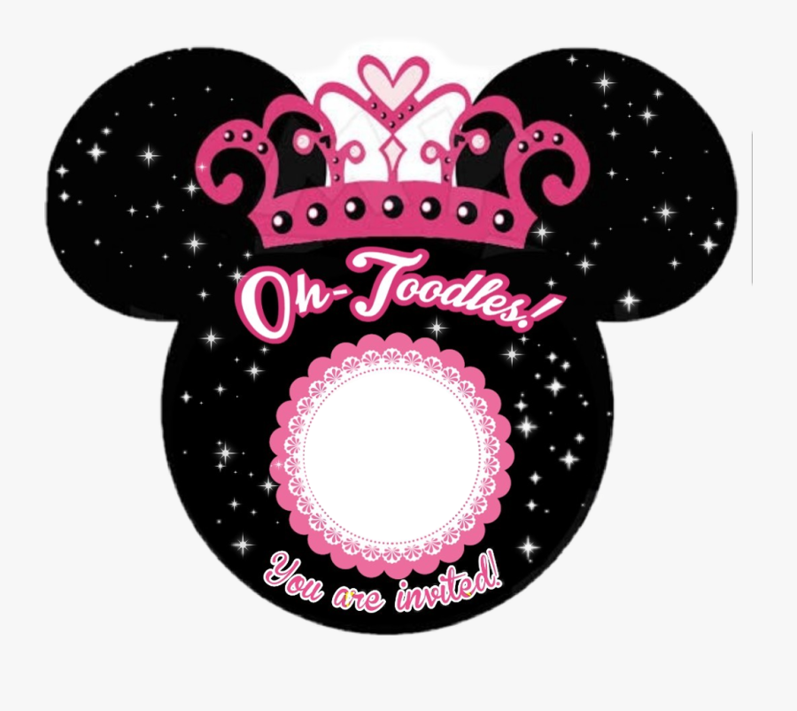 #freetoedit #minnie #minniemouse #invitation #black - Minnie Mouse, Transparent Clipart