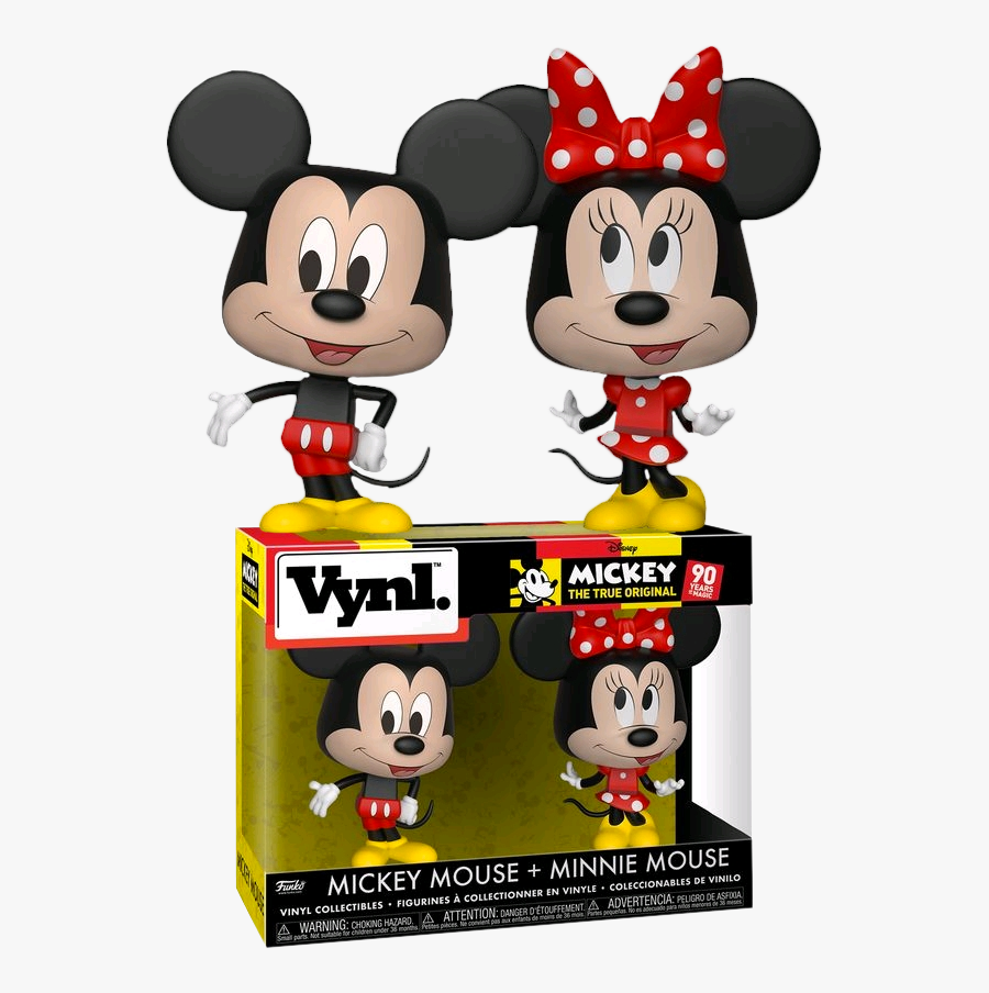 Mickey Mouse & Minnie Mouse, Transparent Clipart