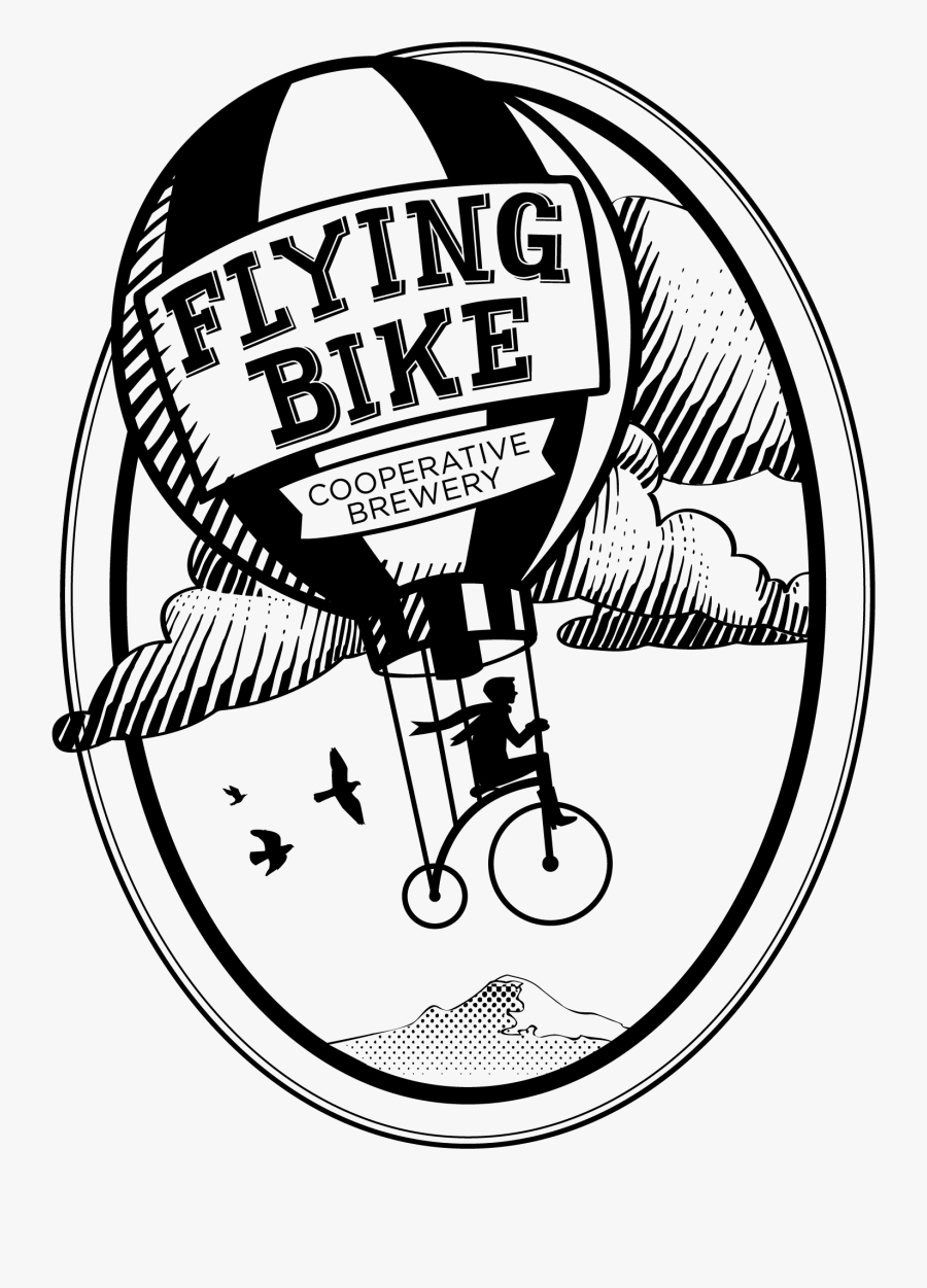 Washington"s First Member Owned Cooperative Brewery"
				src="https - Flying Bike Brewery, Transparent Clipart
