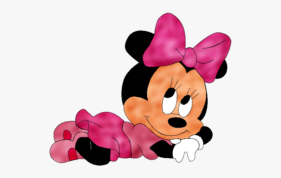 Minnie Mouse No White Background, Transparent Clipart