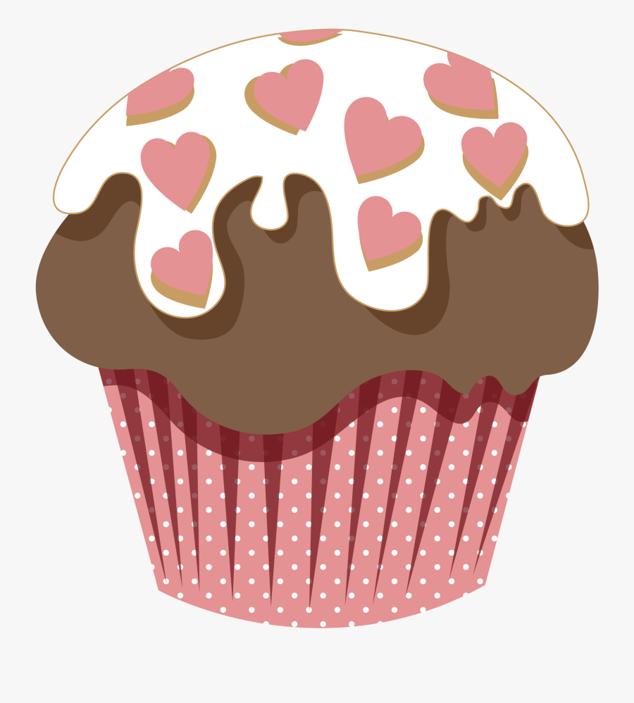 Transparent Panaderia Clipart - Cupcake, Transparent Clipart