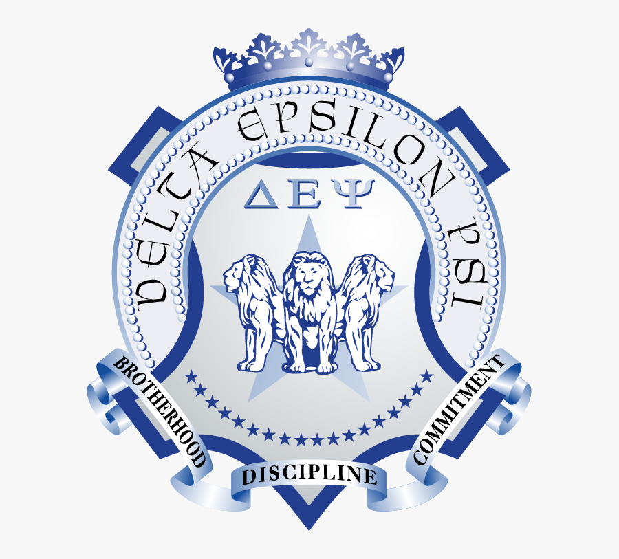 Delta Epsilon Psi Letters, Transparent Clipart