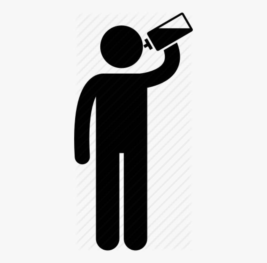 Drink Water Icon Png, Transparent Clipart