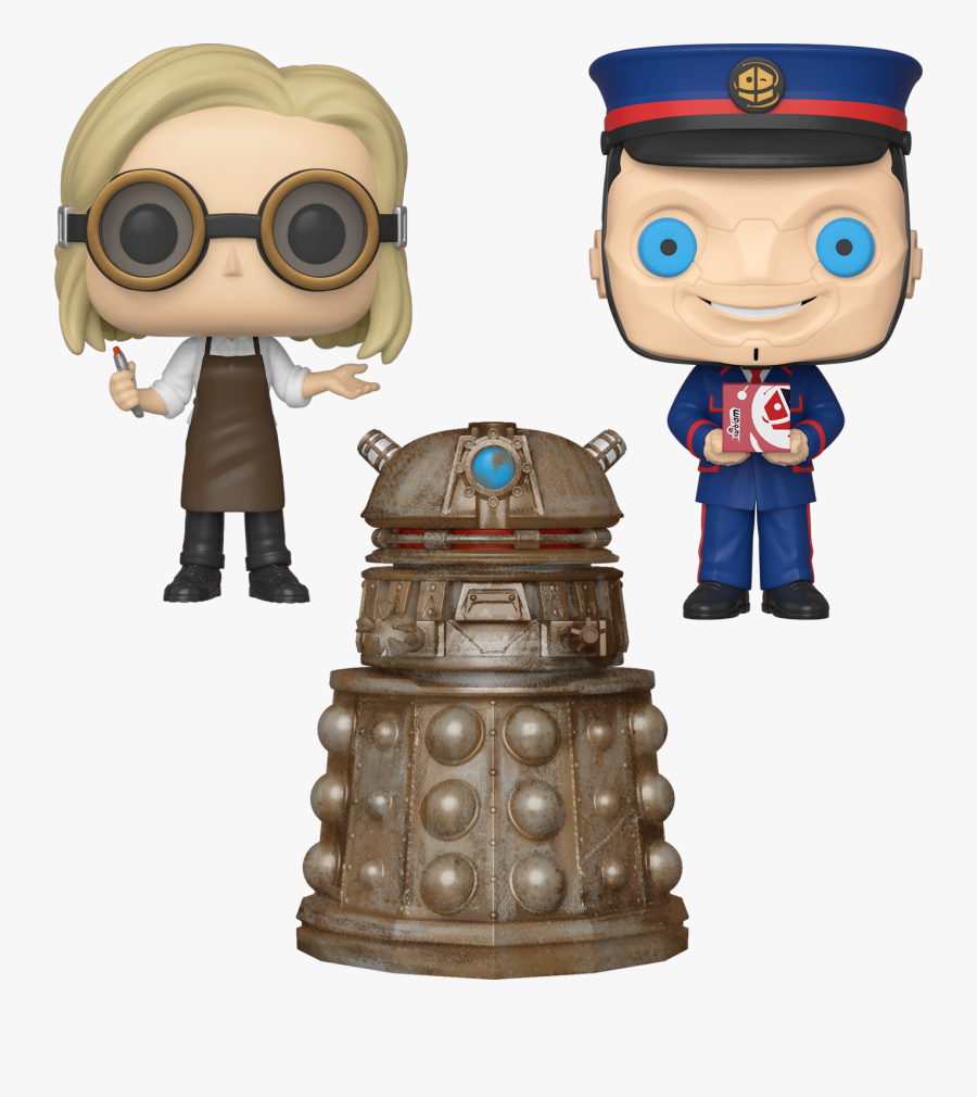 Doctor Who Funko Pops, Transparent Clipart