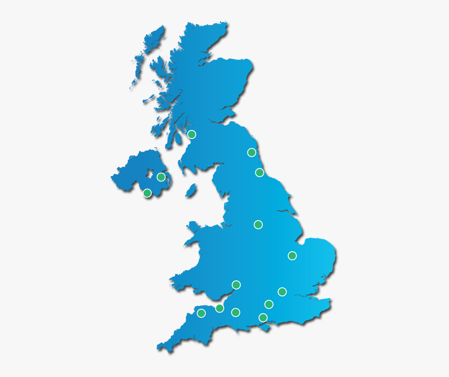 Shred It Uk Map - North South Divide Watford Gap, Transparent Clipart