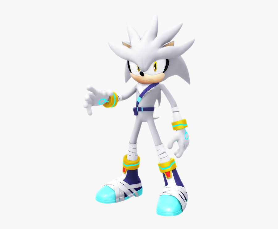 Silver The Hedgehog Render, Transparent Clipart