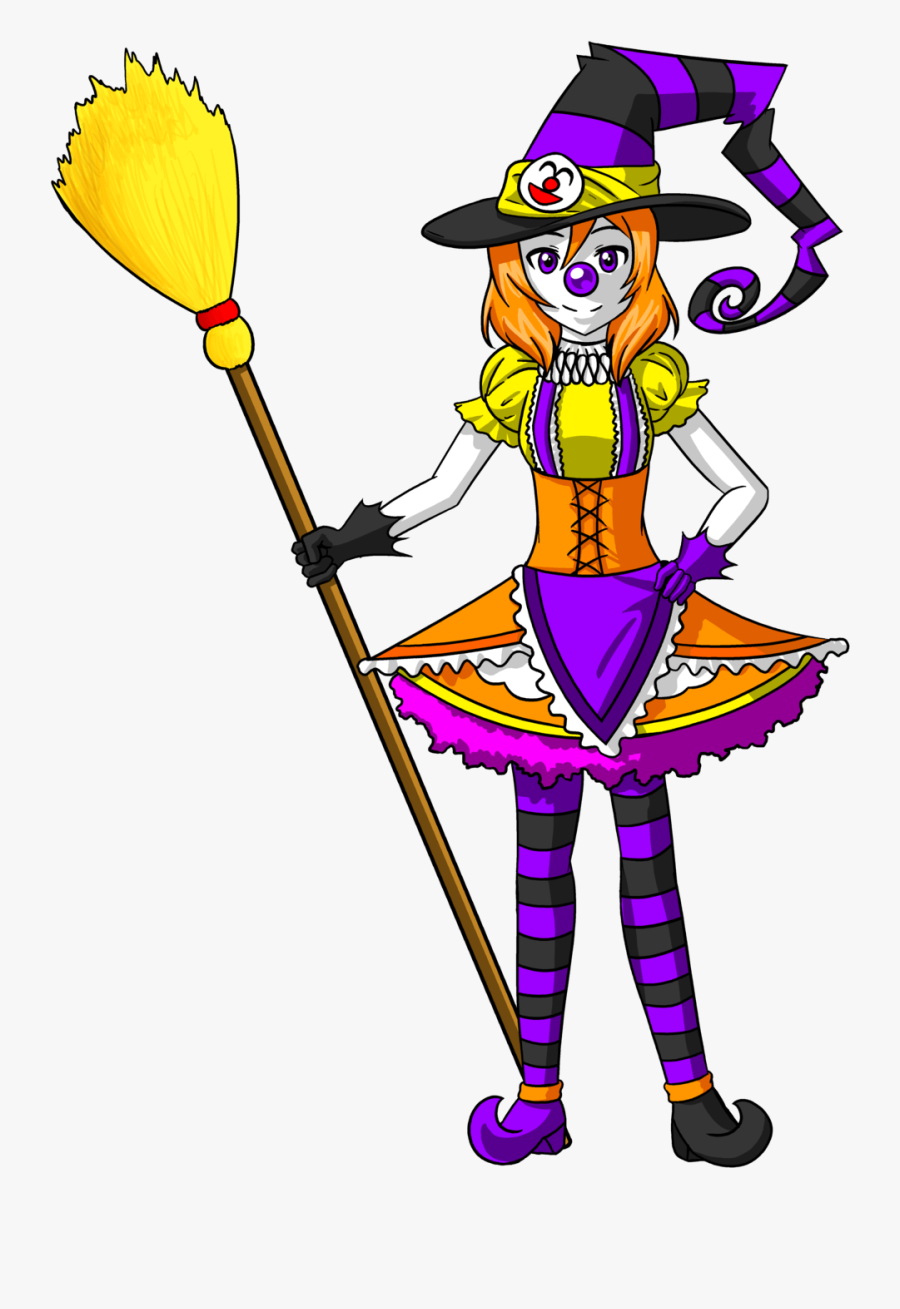 Drawing Clowns Circus - Clown Witch, Transparent Clipart