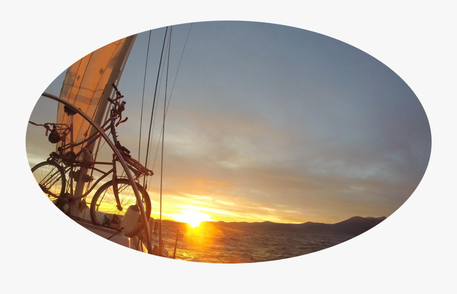 Sea Clown Sailing Circus - Sunset, Transparent Clipart