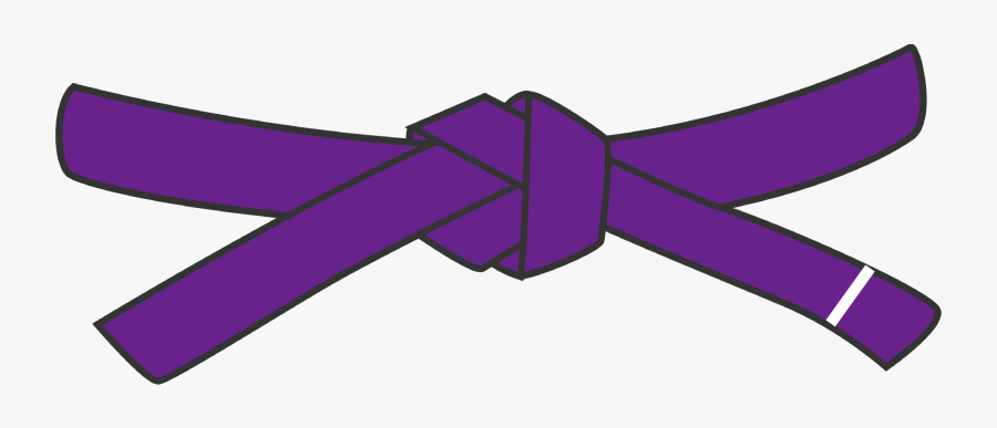 Martial Arts Belt Logo, Transparent Clipart