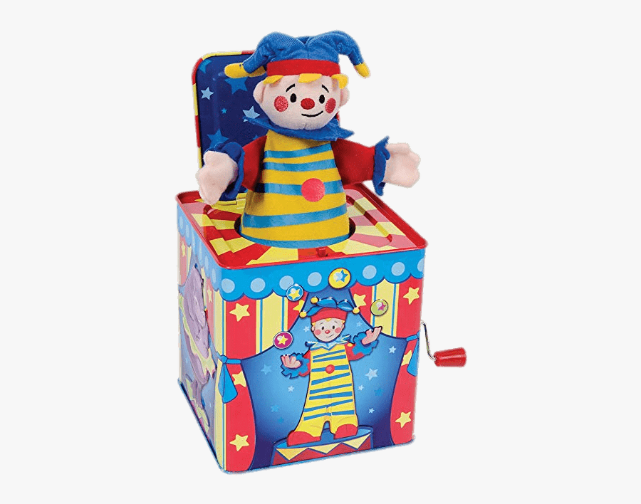 Circus Clown Jack In The Box - Schylling Silly Circus Jack In The Box, Transparent Clipart