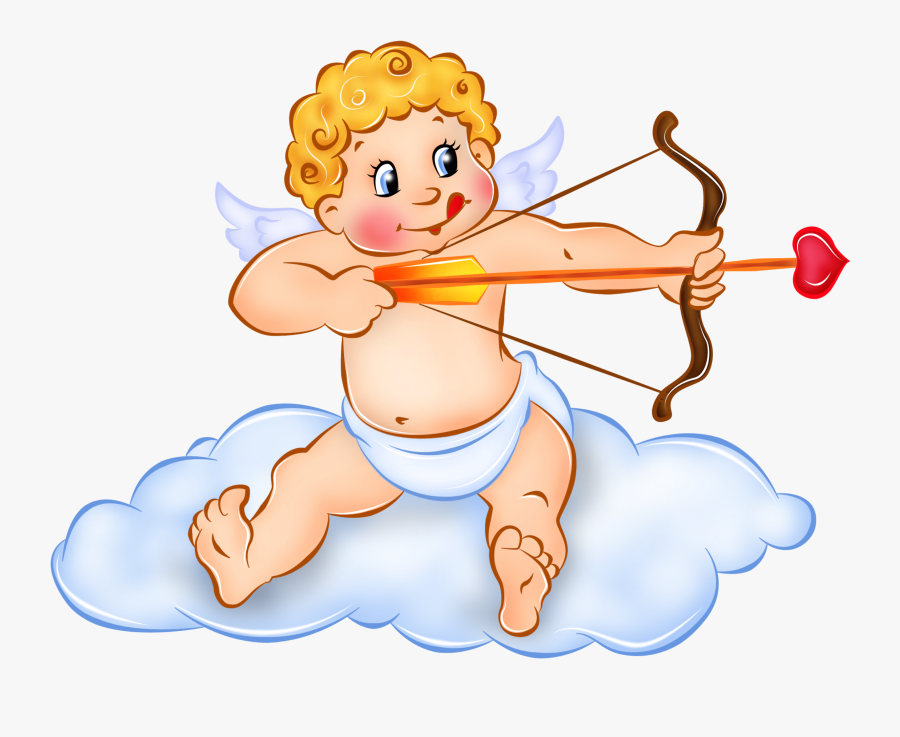 Valentines Day Cupid Clip Art - Cupid Png Clipart, Transparent Clipart