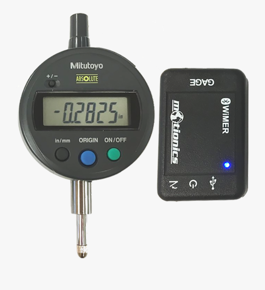Wireless Measurement Read Wimer Series - Messuhr Mitutoyo, Transparent Clipart