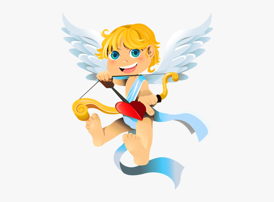 Cupid Anime Boy, Transparent Clipart