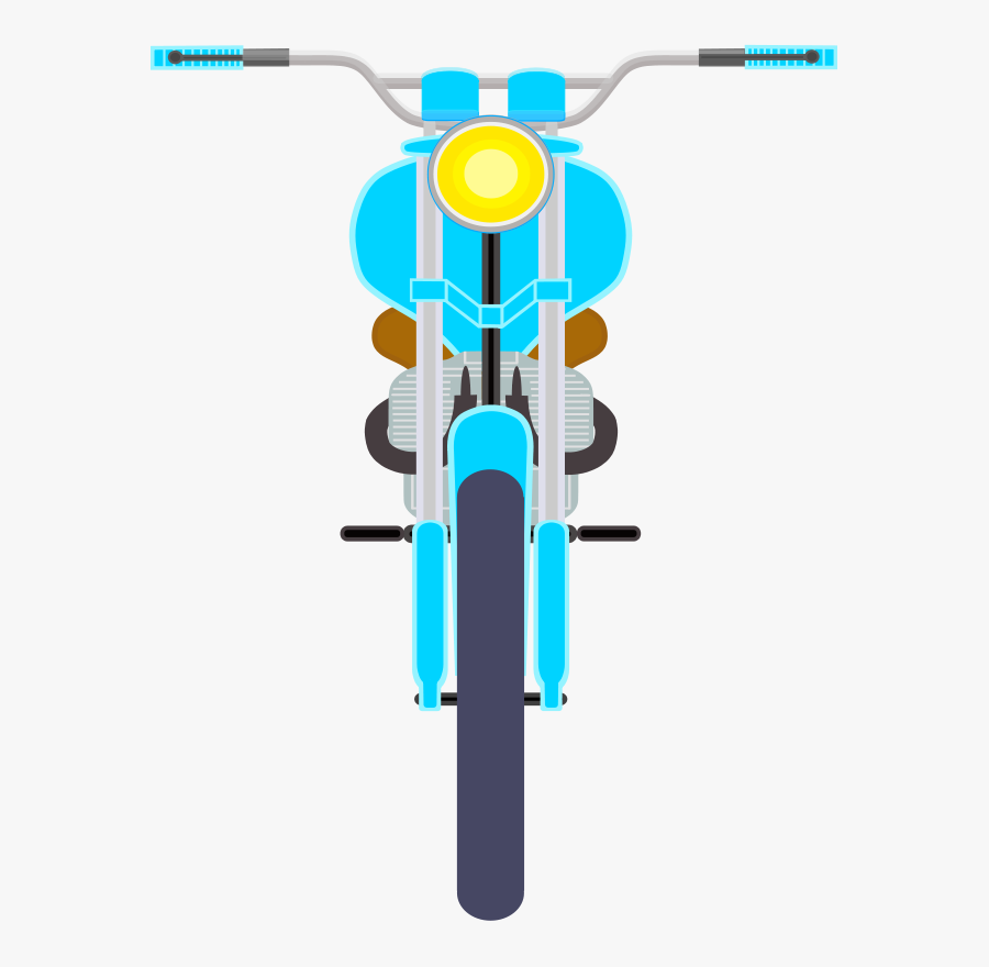 Motorcycle Front Face Png, Transparent Clipart