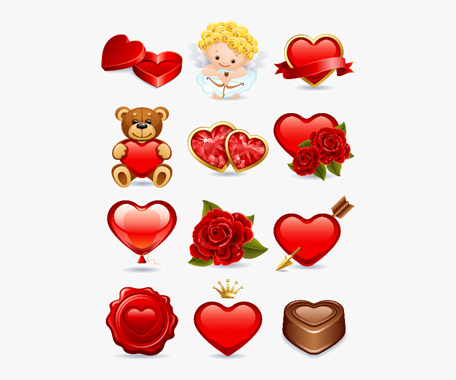 Valentines Clipart Art Sticker, Transparent Clipart