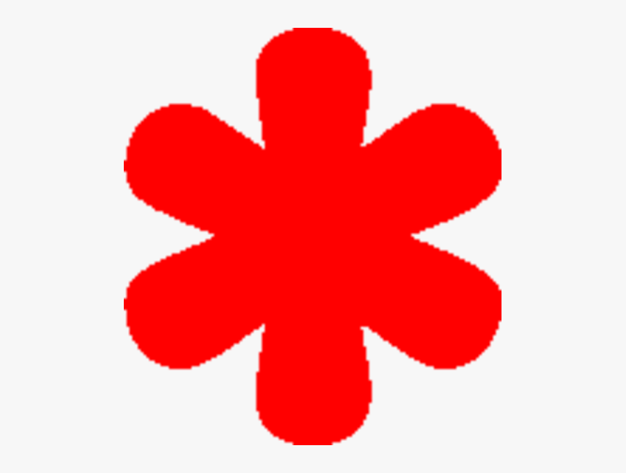 Asterisk Clip Art, Transparent Clipart