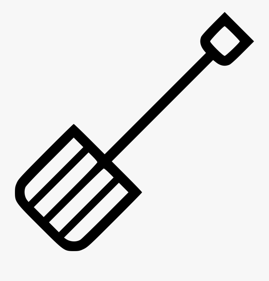 Snow Shovel - Snow Shovel Icon, Transparent Clipart