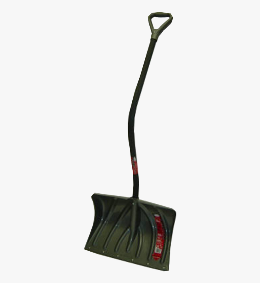 Ergonomic Snow Shovel, Transparent Clipart