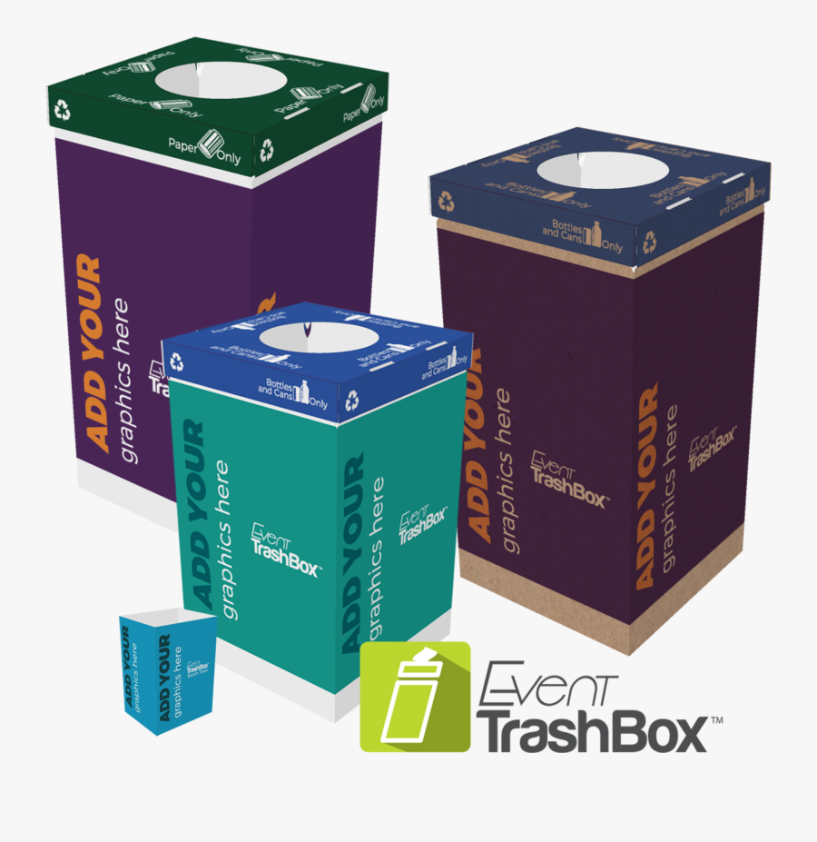 Transparent Trash Can Png - Box, Transparent Clipart